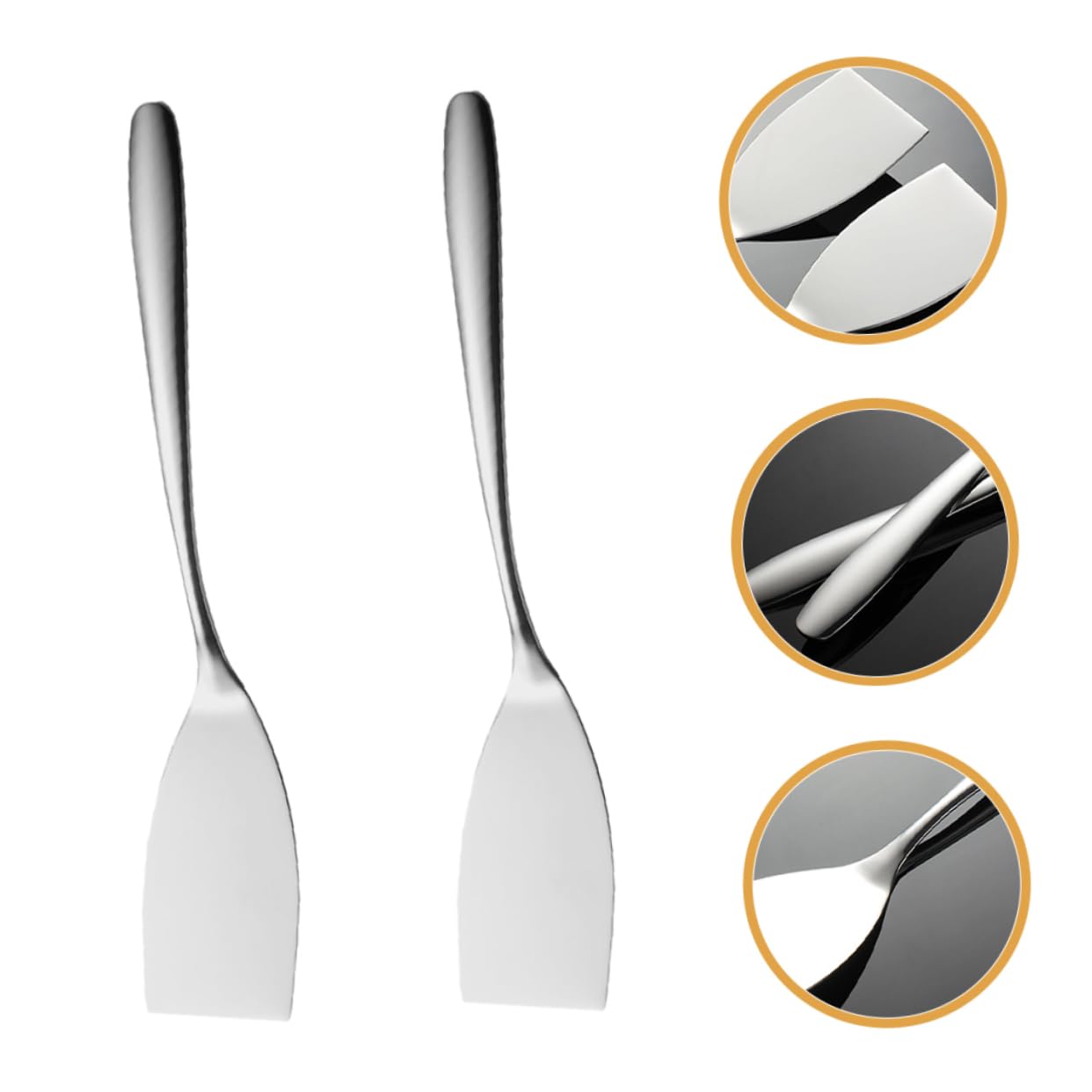 ORFOFE 10stücke Teiliges Pfannenwender Hochtemperaturbeständiger Steakspatel Für Grill Und Küche Wenden Von Pfannkuchen Und