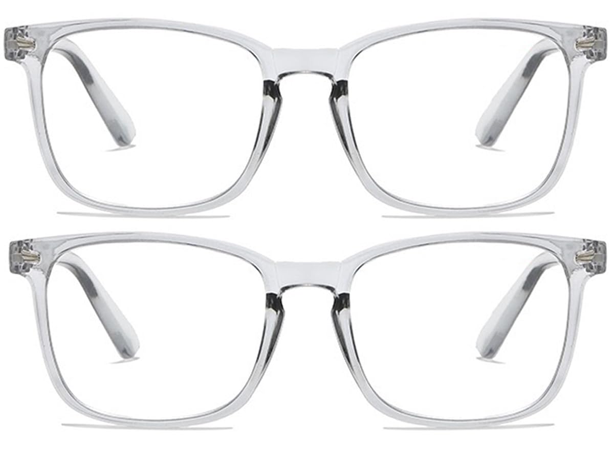 Eyglajdd 3er-Pack Herren Damen Lesebrillen Blaulichtfilter B