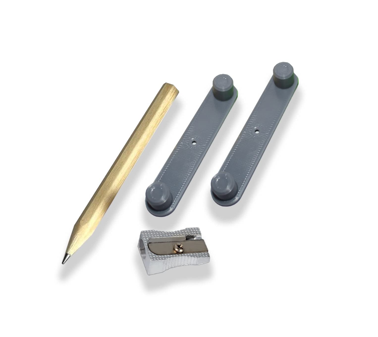 Centre Finder Line Scriber Marking Gauge Scribing Woodworking Tool 2 Pack plus Pencil and Sharpener