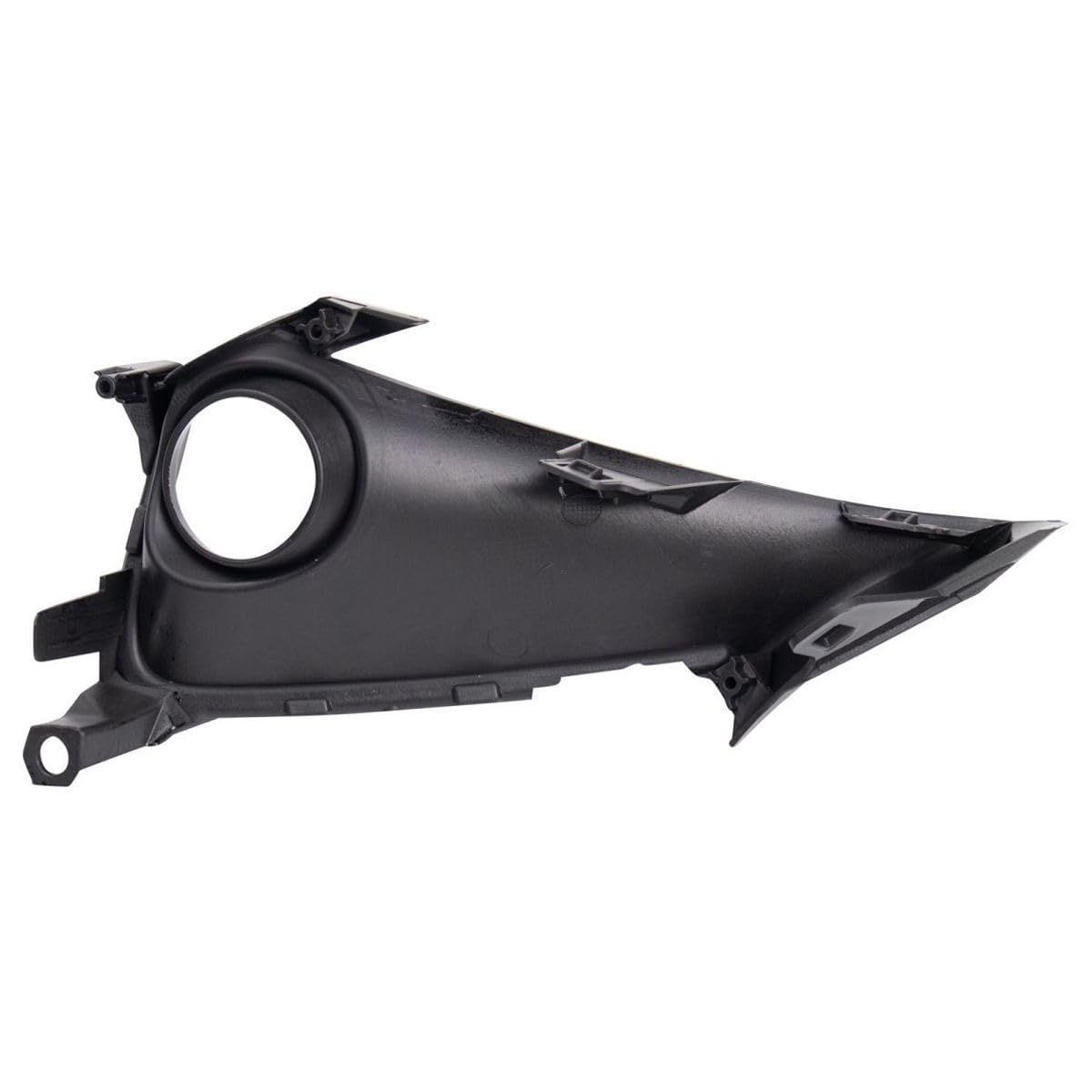 Amazon.com: Tesglow Front Left Fog Bezel Polypropylene Gloss Black 