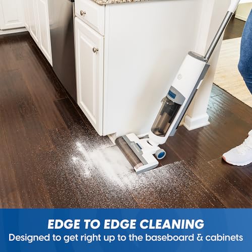 Image of Vacmaster Cordless Wet Dry Vacuum & Mop, Self-Cleaning Hard Floor Cleaner | Dual Tank, 47-Min Runtime, Edge Cleaning for Wood, Tile & Laminate Floors - HA2202