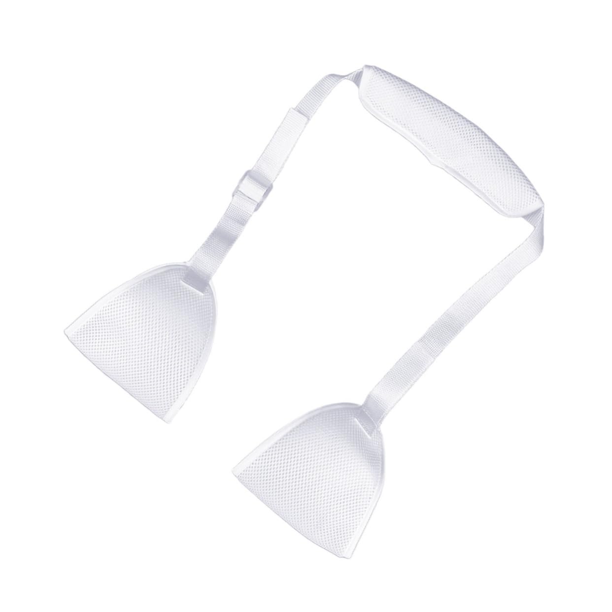 WOFASHPURET Dislocated Arm Sling Medical Shoulder Immobilizer for Broken Fractured Arm Support Brace with Comfortable Padding Reversible Design White