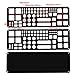 JOYABEST 63 Holes Screwdriver Storage Rack, Organizers, Portable Tool Box, Workshop Tools Tray, Tweezer Brushes Pens