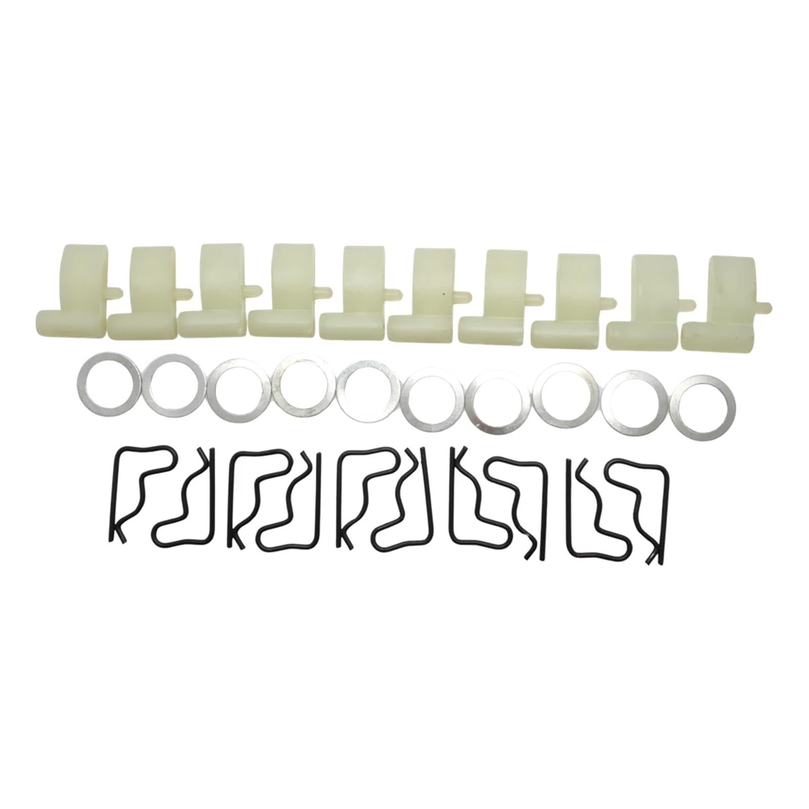 Juego de 10 Arandelas de Resorte for trinquete de Arranque for FC55, FS38, FS45, FS46, FS55, BG55, BG85, BG65, TS400, HL45, 4116, 195 y 7200