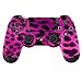 Produktbild DOTBUY PS4 Design Schutzfolie Skin Sticker Aufkleber Set Styling für Sony Playstation 4 Controller X 1 (Fell Leopard Pink)