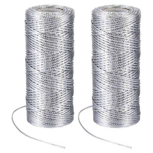 PATIKIL 220 Yards Decorative Metallic Bakers Twine