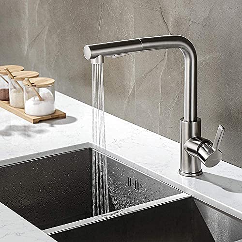 Mitigeur évier de cuisine eau chaude et froide pour grand évier double