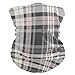 Plaid Art Brown Griglia Bandana Viso Maschera Passamontagna Balaclava Magica Sciarpa Headwraps Copricapo per Donne Uomini