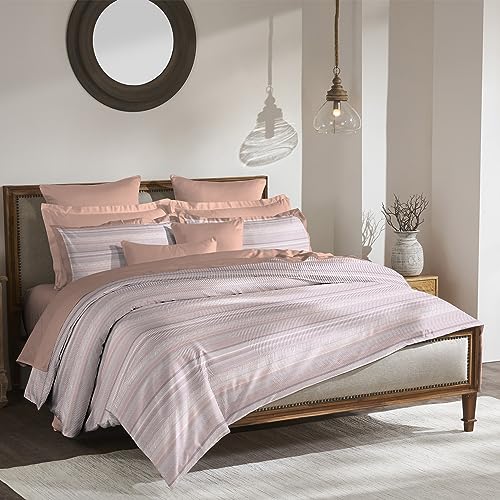 Image of myTrident Shades of Comfort King Bedsheet Sets,180 TC, 100% Cotton bedsheet for Double Bed, Stella