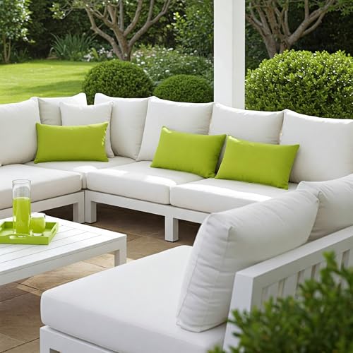 image for RSH DECOR: Sunbrella Lumbar Throw Pillows Set of 4 | 20