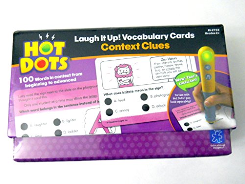 Educational Insights Hot Dots Reading Comprehension- Using Context Clues
