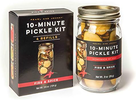 Fire & Spice 10-Minute Pickle Kit & Refill Set