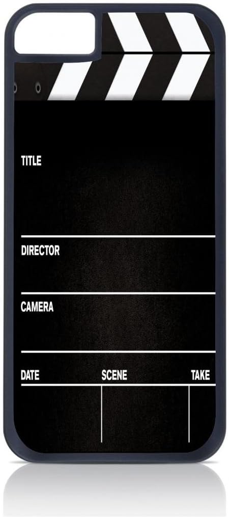 Movie Clapper iPhone 5C Rubber Double Layer Protection Black case - Compatible with iPhone 5 5c