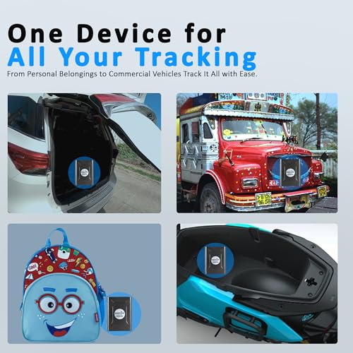 Image of Acumen Track GO GPS Tracker for Car (with 4G SIM) - Wireless GPS Device for Kids, Bike, Car, Scooty or Anything | Magnet Device | Voice Monitoring | 10,000 mAh Battery | 1 Year Android + iOS |
