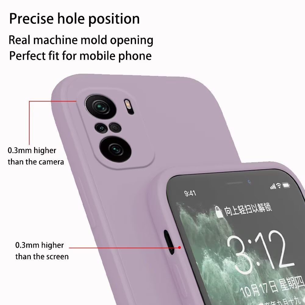 Custodia DESSEN Per Xiaomi Poco F3 / Mi 11i 5G, Cover In TPU Morbido Con Bordo Placcato, Verde - 4