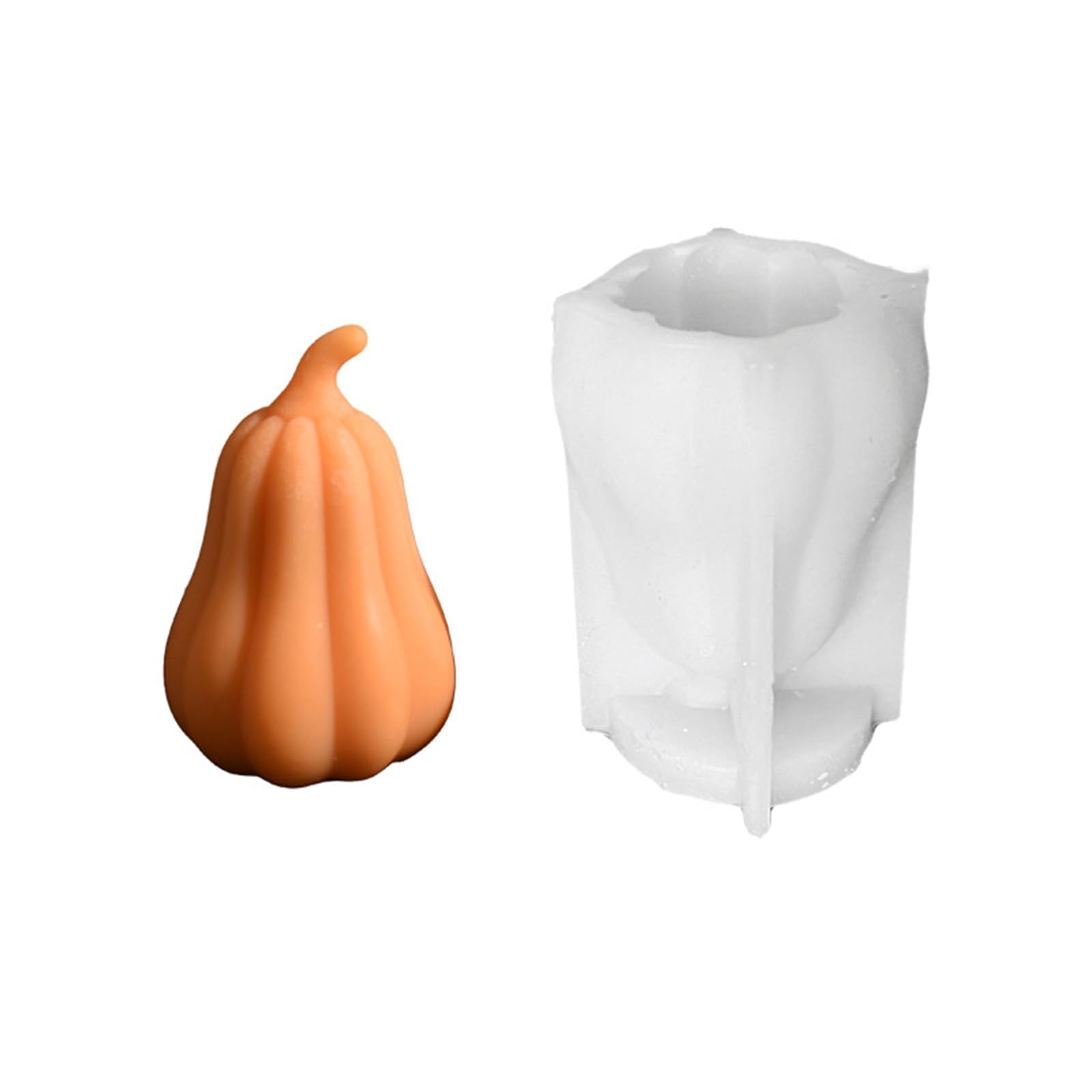Xjdzineq Halloween Pumpkin Silicone Mold for Baking, Soap & Heat Chocolate Decorations Halloween Molds
