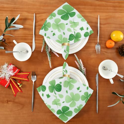Servilletas de Tela St. Patrick's Día Pack x6 Verde Claro miniatura 5