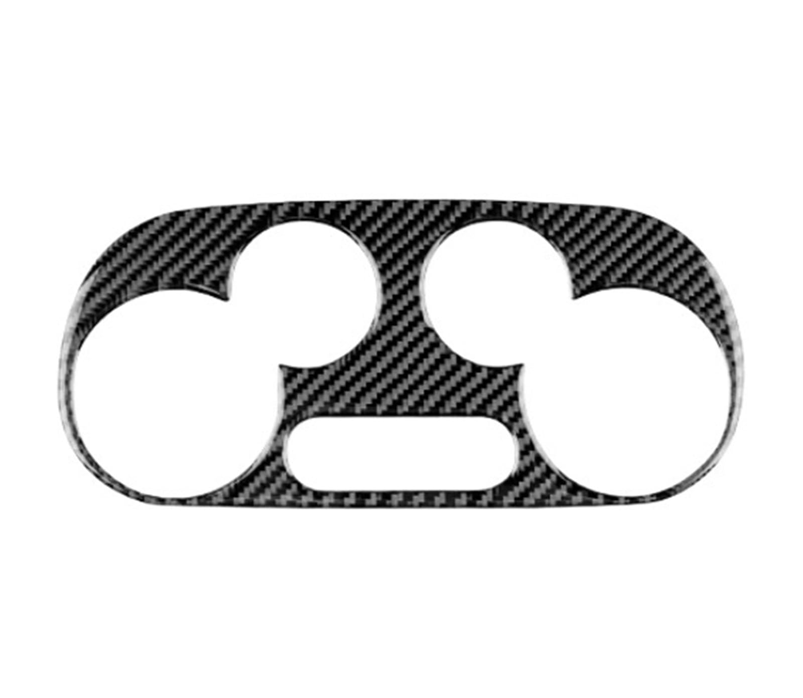 Center Console Trim Compatible with Abarth 595 2012 2013-2016 2017 2018 2019 2020 2021 2022 2023 Center Console Panel AC Vent Outlet Cover Trim Sticker