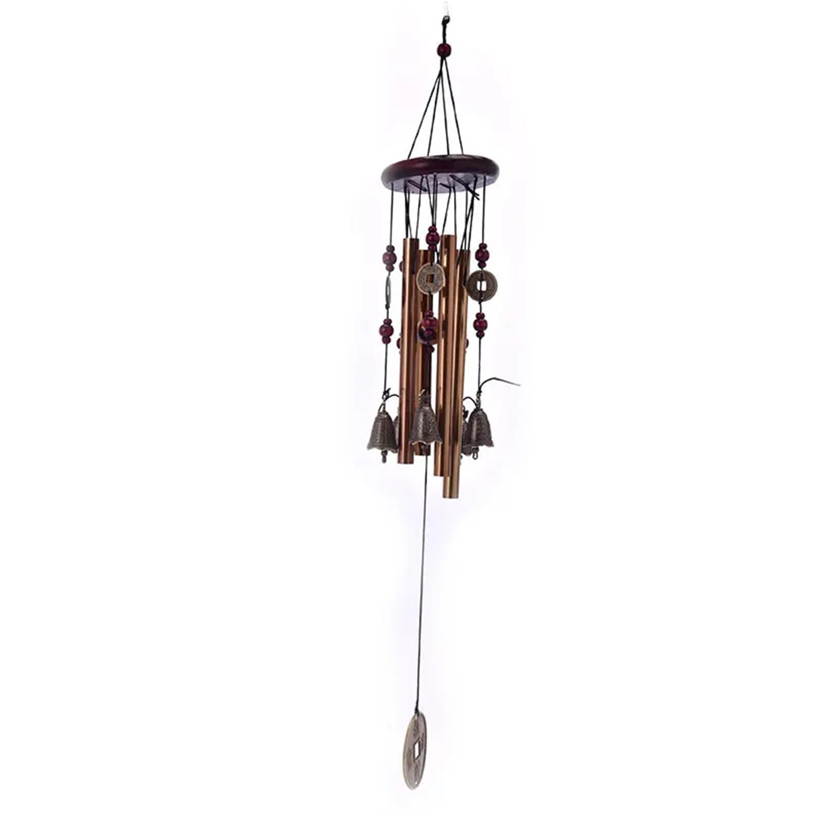 Wind Chime Large Wind Chimes Pendant Outdoor Metal Hollow Tubes Bells Balcony Yard Garden Hanging Bell Home Decoration