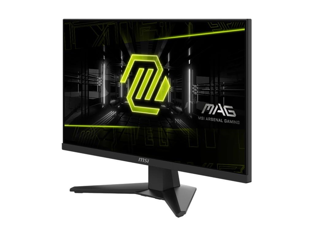 MSI MAG 244F Gaming-Monitor 60.5 cm (23.8"), schwarz, FullHD, Rapid-IPS, HDMI, DP, Free-Sync-Premium, Adaptive-Sync, 200Hz Panel (9S6-3BC41H-013)