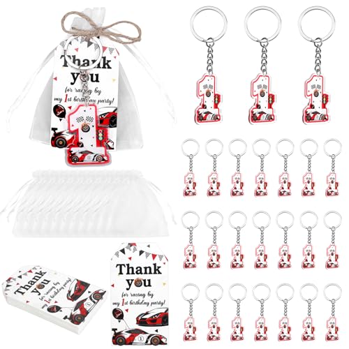 Image of Party Favors Theme Baby-Shower Keychain Set
