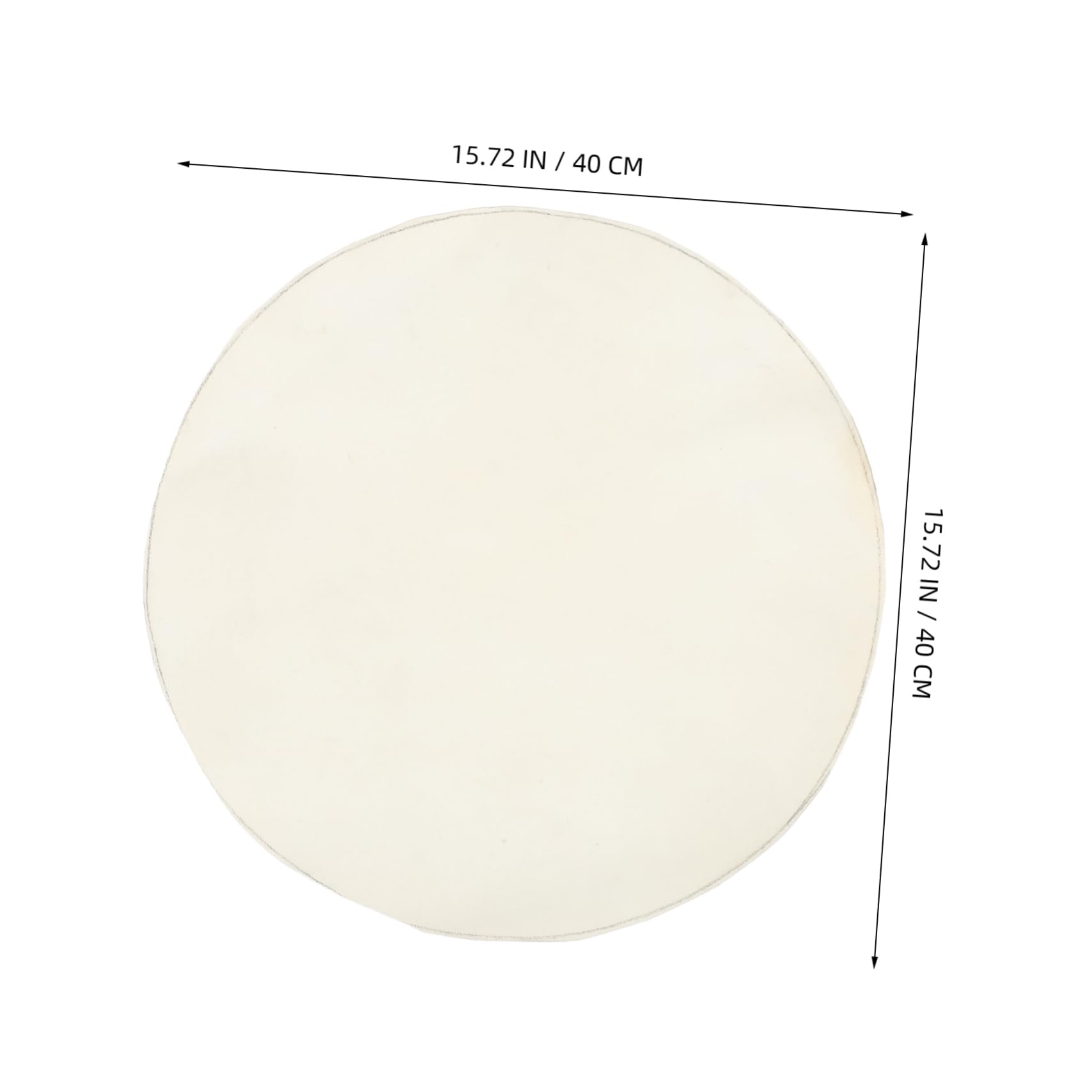 Toyvian Replacement Drum Heads Pcs Goat Skin Drum Skin Covers Music Instrument