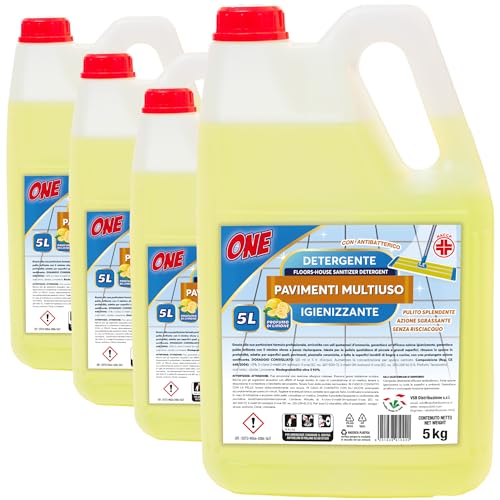 ONE Detersivo Multiuso Limone 20L (4x5L)