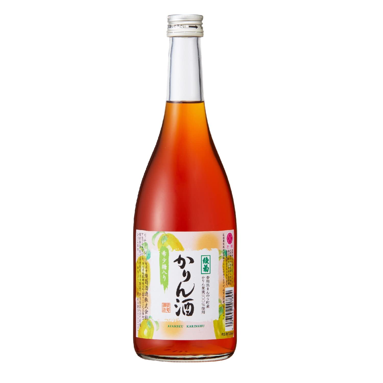 Amazon.co.jp: 綾菊 かりん酒 720ml : 食品・飲料・お酒