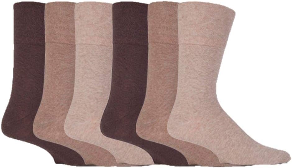 SOCK SHOP GENTLE GRIP6 Pairs Mens Sockshop Gentle Grip Socks see listing for variations