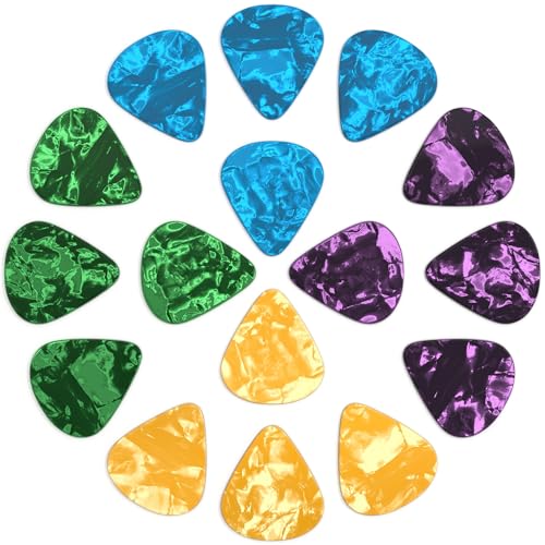 New Bee Guitar Picks, 16 Pieces Guitar Pick, 4 Different Thi