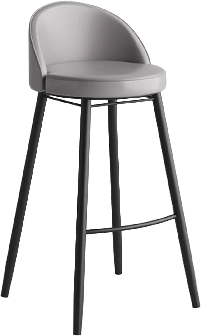 Modern Low Back Bar Stool 75cm 1 Piece Stylish Bar Stool Kitchen Island