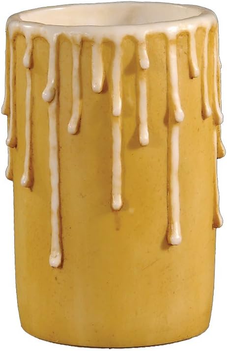 B&P Lamp® Large Diameter - Gold Candle Covers, 4 1/2" Tall