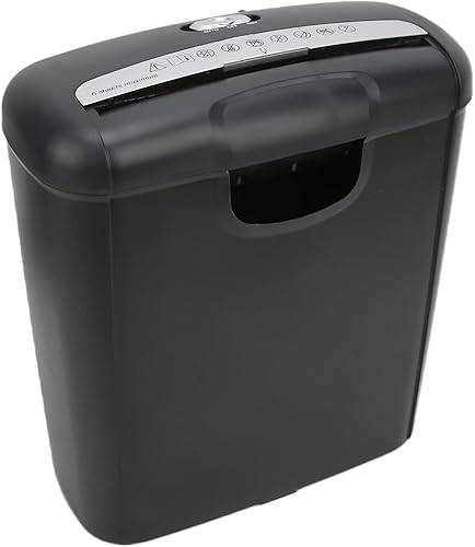 Trituradora de papel, portátil, eficiente, conveniente, resistente, con protección contra sobrecalentamiento, trituradora de archivos de apagado