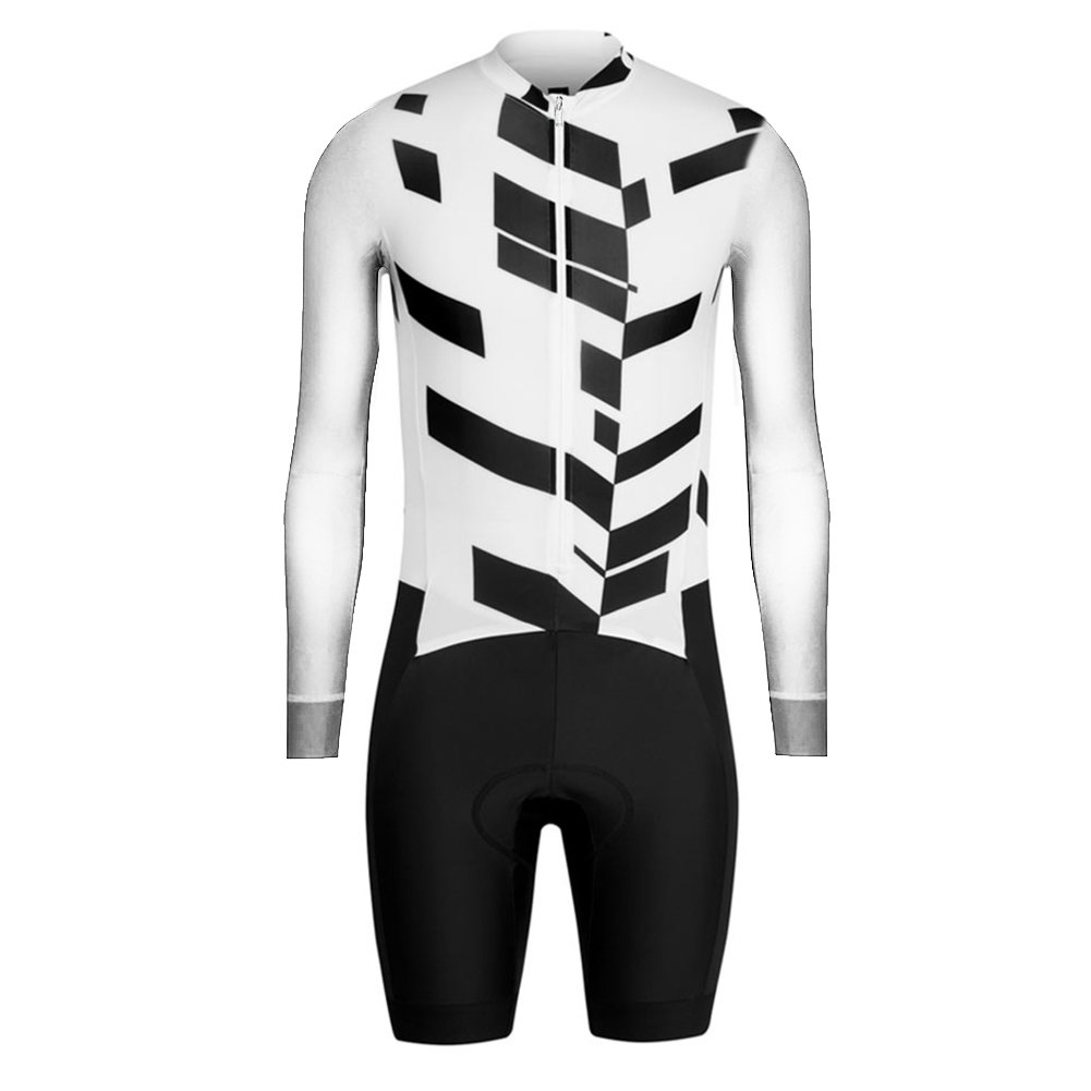 Ugly Frog Abbigliamento Triathlon Uomo Tuta Triathlon Uomo per MTB Body Triathlon Skinuit with Gel Pad per Nuoto/Corsa/Ciclismo