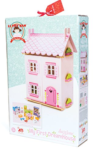 Le Toy Van Puppenhaus, Landhaus, Traumhaus aus Holz – Bild 8
