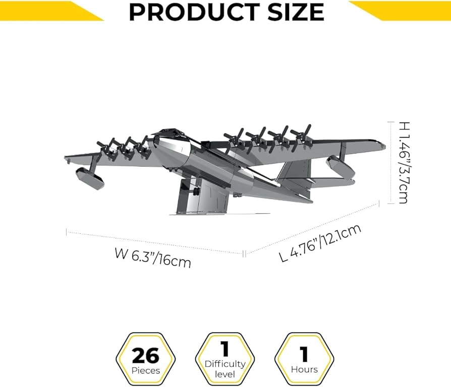 Amazon | METAL TIME スプルースガチョウ ヒューズ H-4 ヘラクレス