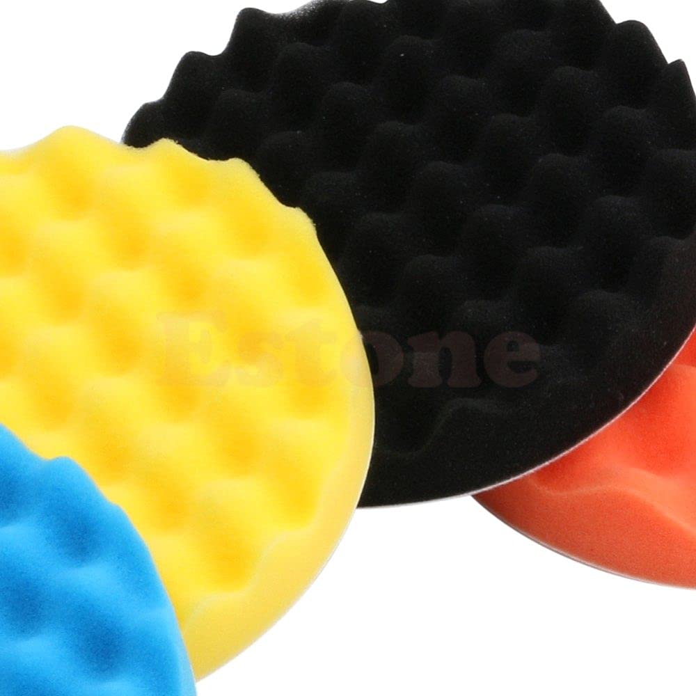 4 szt. 6 cali (150 mm) polerowanie gąbki polerskiej zestaw do polerowania samochodu bufor, A