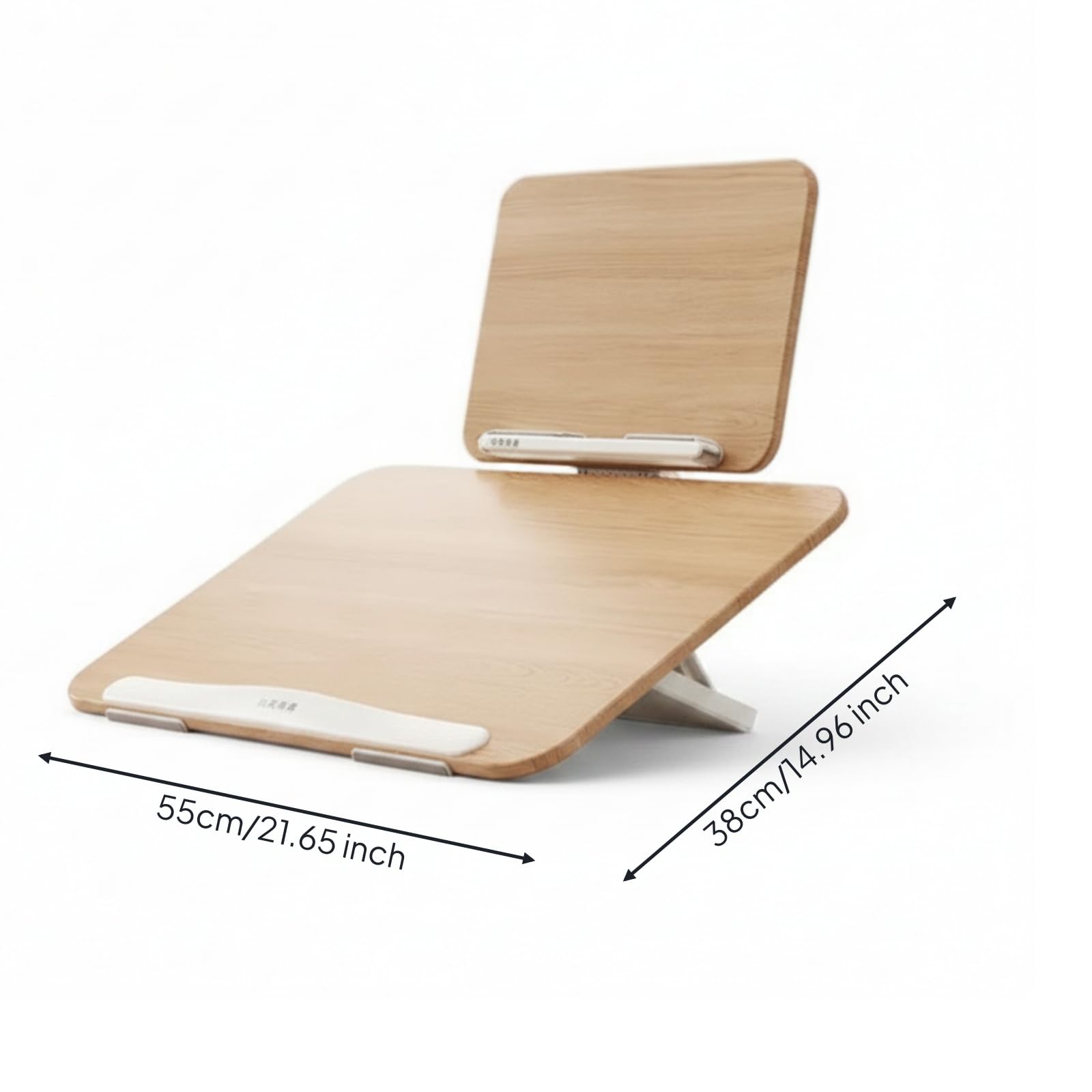 Atril Madera Ergonómico Soporte Multiusos Mueble para Dormitorio, Madera Original