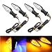 Produktbild Alamor 12 V Universal Motorrad Led Blinker Blinker Gelbes Licht Mit Blau