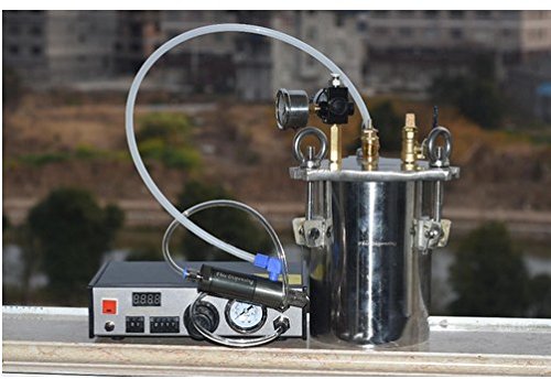 GOWE Automatic Dispenser Plunger-Type Dispensing Valve to Increase The Flow Color:Pressure Tank 5L2PCS