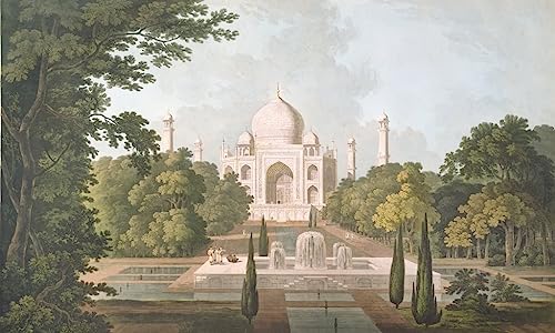 Poster Taj Mahal Agra William Daniell pour deco salon maison