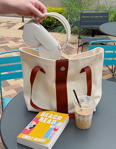 Image of Tote Bag for Women, Lightweight Handbag Bags, Shoulder Hobo Bag for Daily, Travel, School, Teacher