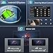 Android 1 DIN Radio de Coche GPS CAMECHO 7 Pulgadas hacia afuera...