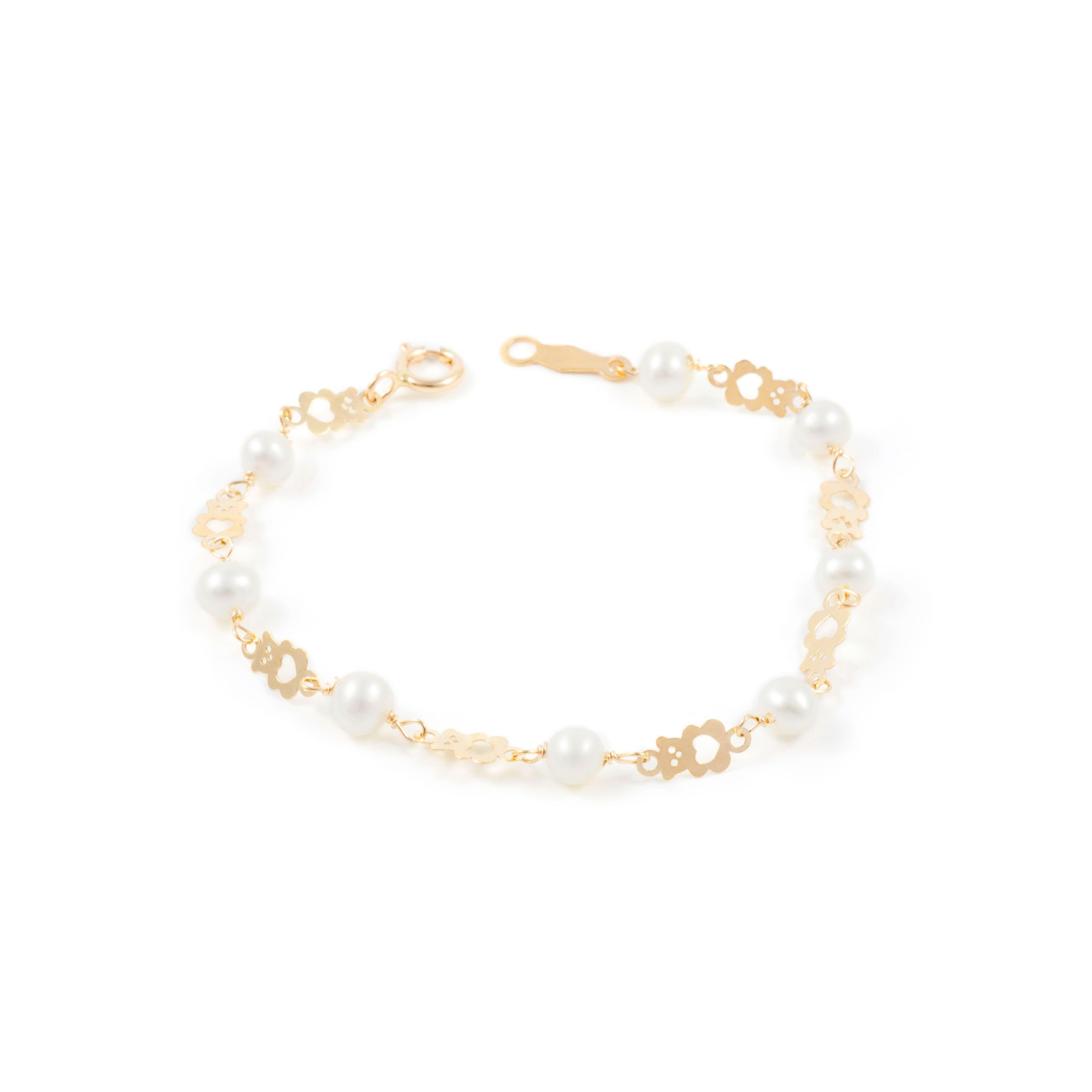 Monde Petit Bracciale per bambini - oro giallo 9k (375)