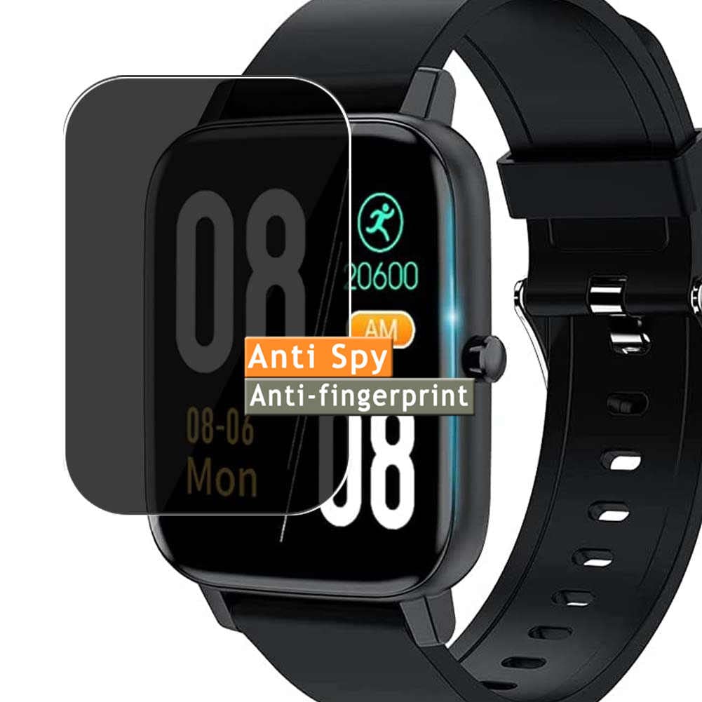 VaxsonPrivacy Screen Protector, compatible with Youngzuth TOPAN H80 1.69" smart watch smartwatch, Anti Spy Guard Film Protectors Sticker [NOT Tempered Glass] New