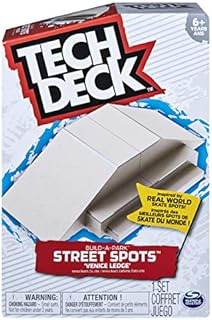 TECH DECK, Build-A-Park Street Spots, Venice Ledge, Ramps Boards and Bikes, Multicolor (20115586)