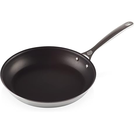 Le Creuset Tri-Ply Stainless Steel 12" Nonstick Frying Pan: The Ultimate Non-Stick Experience