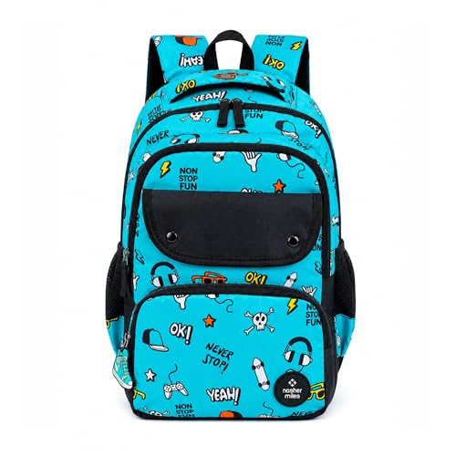 Image of Nasher Miles Polyester Backpack | Ideal for Preschool, Kindergarten, College, School, Office& Travel | Toddler, Girls, Boys, Men, Women