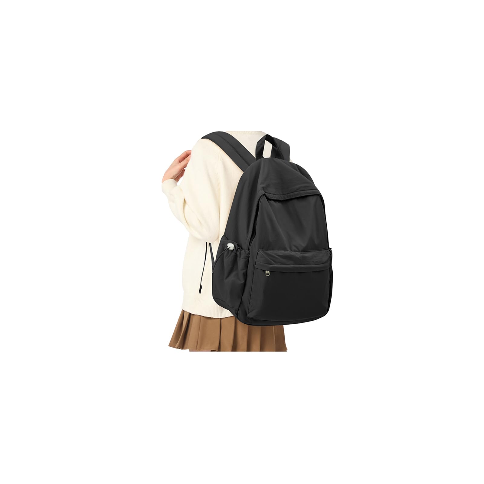 HYC00 Schulrucksack Damen, Causal Travel Schultaschen 14 Zoll Laptop Rucksack für Mädchen im Teenageralter Leichter Rucksack Wasserabweisend Bookbag College Boys Men Work Daypack