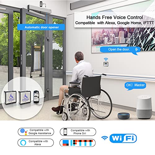 image for Olideauto Handicap Door Opener for Disabled People, Low Energy ADA Swi
